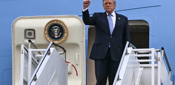 Trump revela troca de avião por segurança ao deixar Turquia
