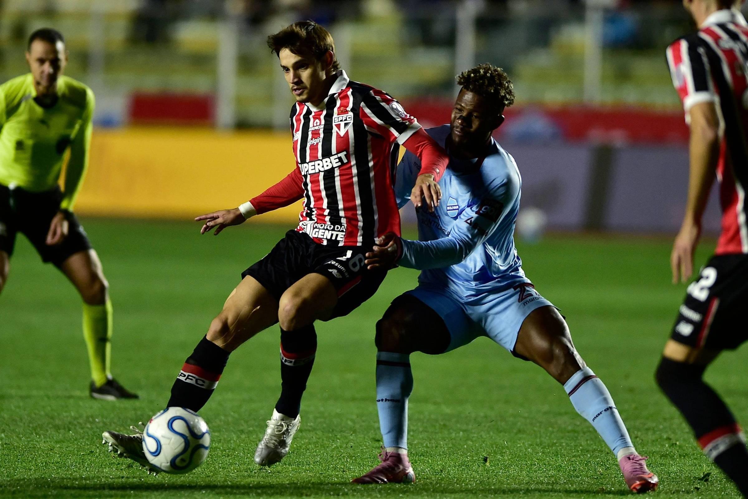 São Paulo empata com Bolívar e busca classificação na Sul-Americana