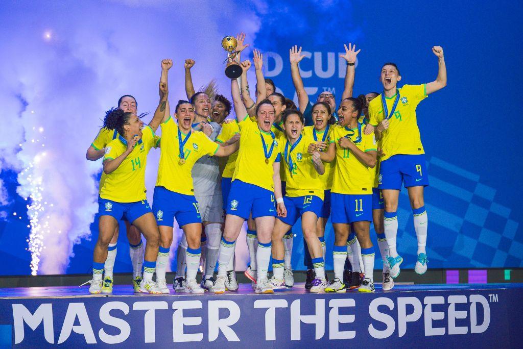 Seleção Brasileira Feminina de Futsal enfrenta Portugal em amistosos