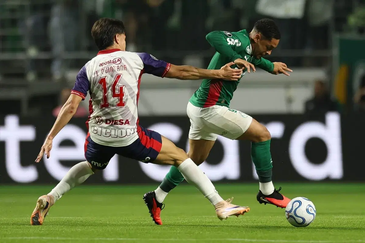 Palmeiras e Cerro Porteño empatam em jogo emocionante pela Libertadores