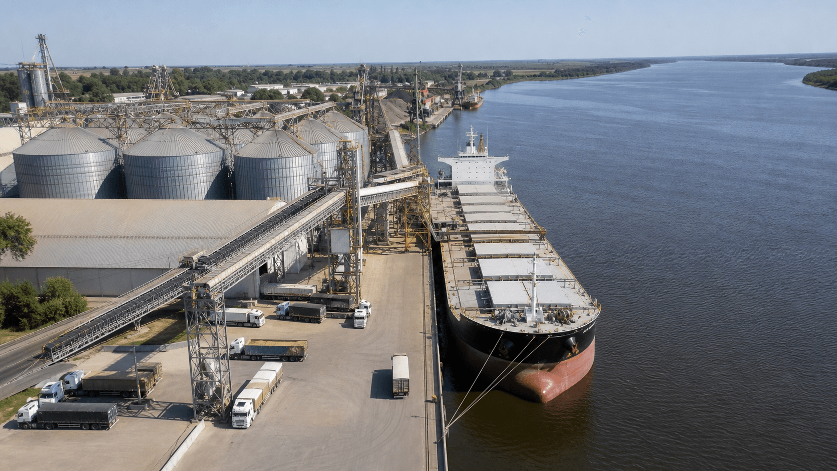 Estimativa de exportação de soja do Brasil é reduzida pela
