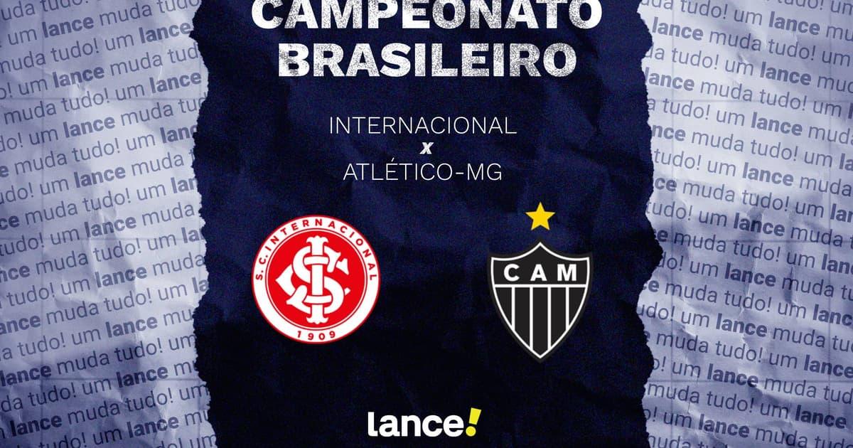 Internacional recebe Atlético-MG no Beira-Rio: horário e onde assistir ao jogo do Brasileirão