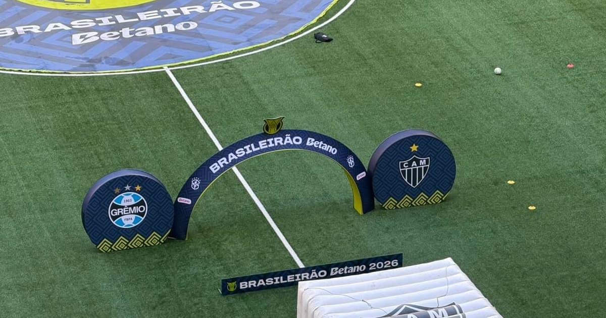 Atlético-MG faz quatro mudanças para duelo contra Grêmio pelo Brasileirão