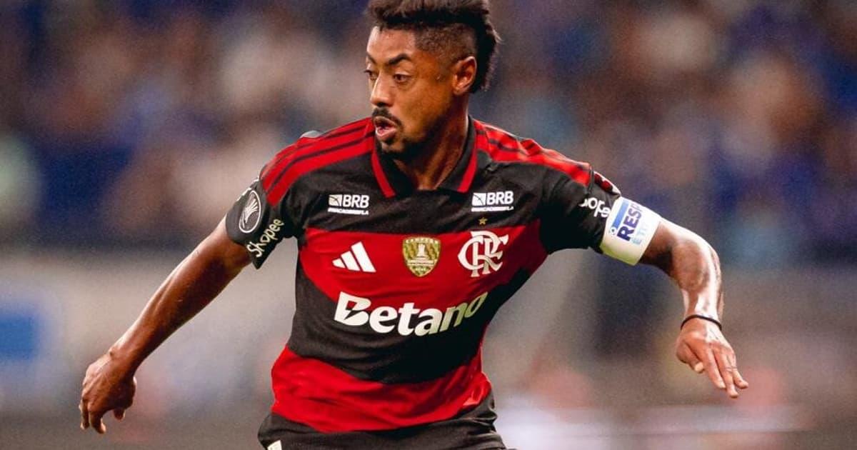 Bruno Henrique critica arbitragem após empate do Flamengo com Cruzeiro na Libertadores