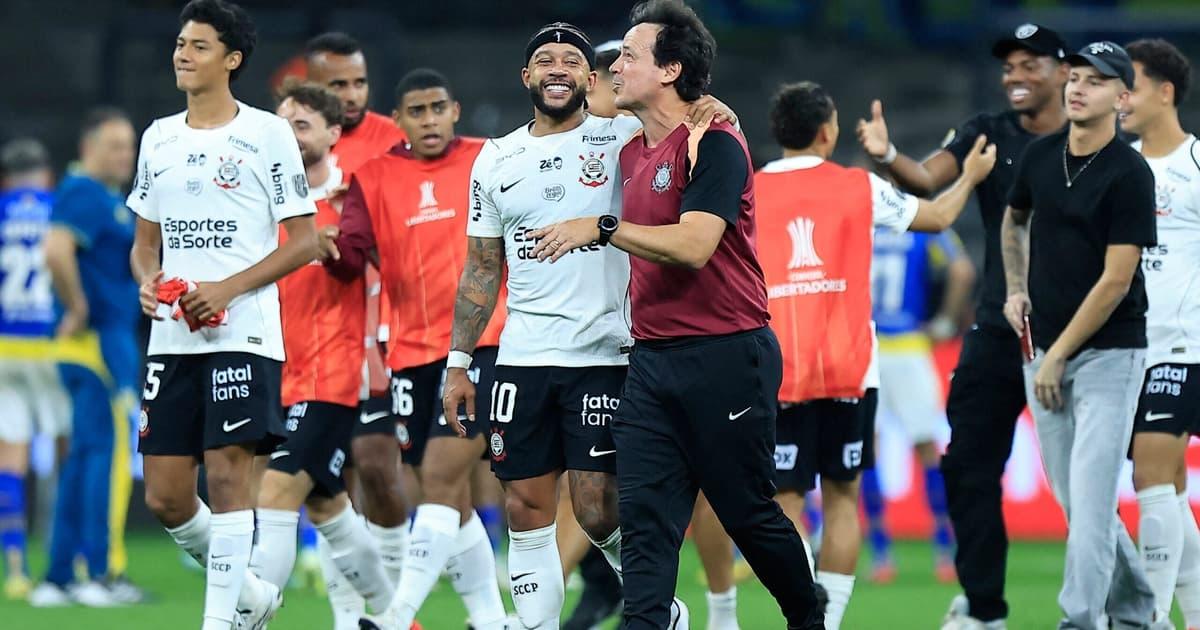 Fernando Diniz exalta Memphis Depay após classificação do Corinthians na Libertadores