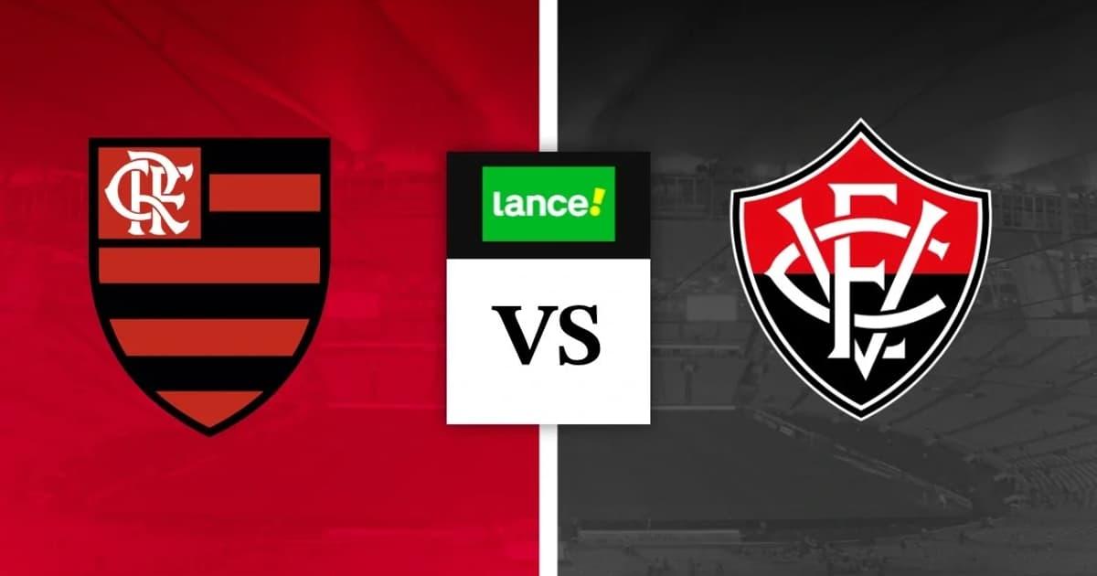 Flamengo e Vitória se enfrentam no Maracanã pela 22ª rodada do Brasileirão