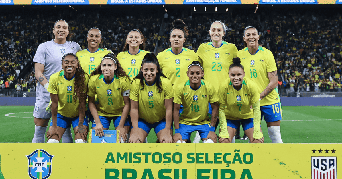 Seleção Brasileira Feminina lidera ranking mundial no Instagram com 2,4 milhões de seguidores