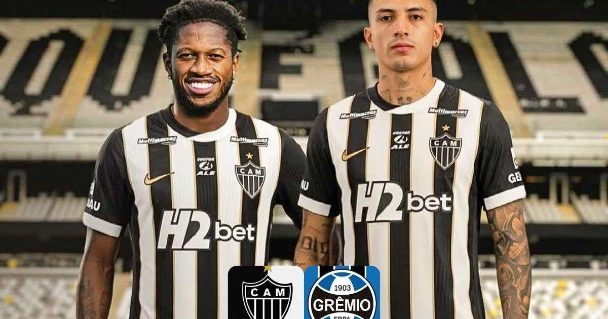 Atlético-MG e Grêmio se enfrentam em busca de objetivos no Brasileirão