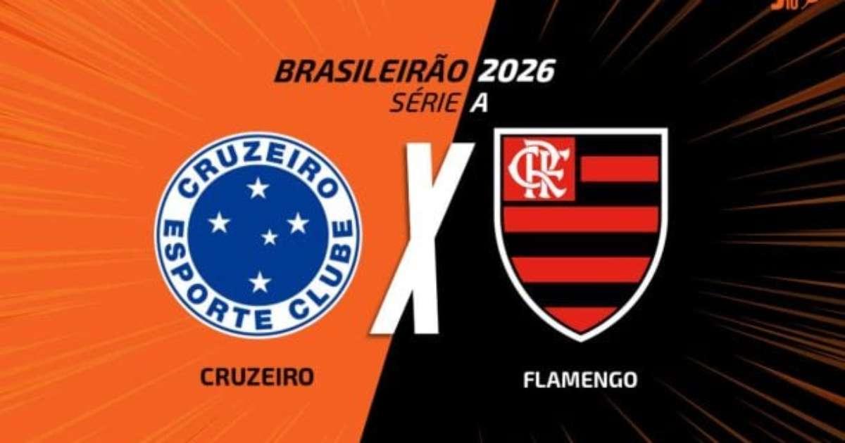 Cruzeiro enfrenta Flamengo no Mineirão pelo Brasileirão 2026