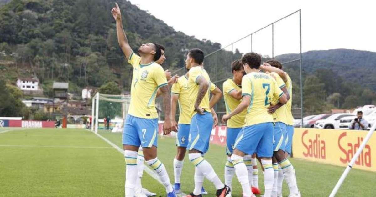 Brasil Sub-17 vence Venezuela por 3 a 0 em amistoso