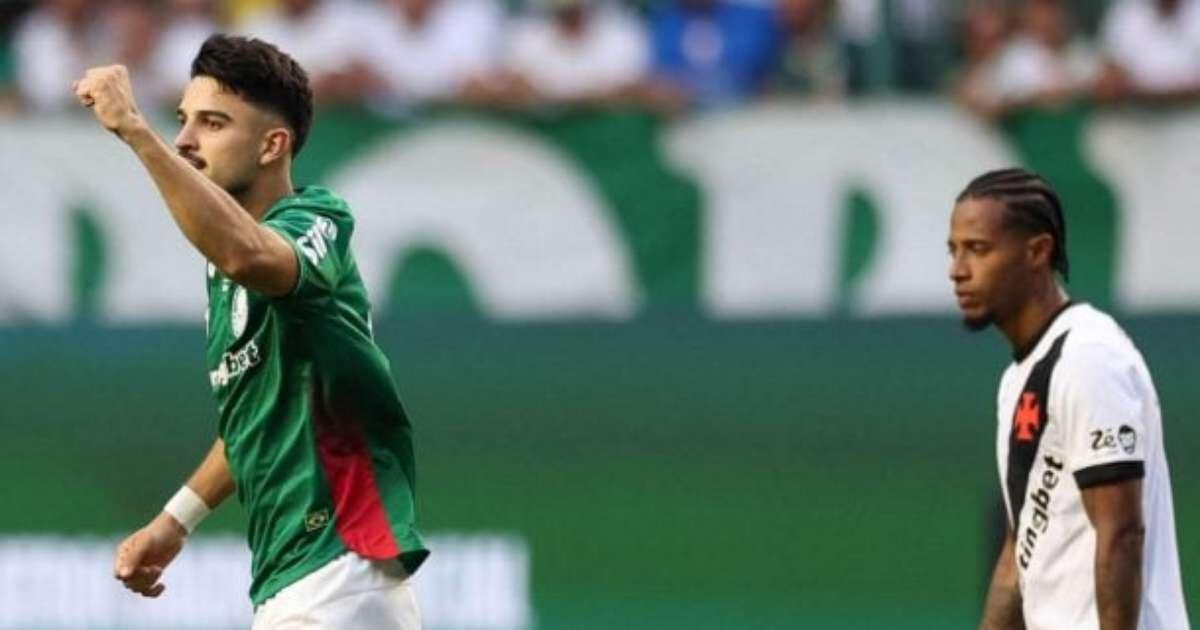 Palmeiras goleia Vasco e amplia liderança no Brasileirão 2026