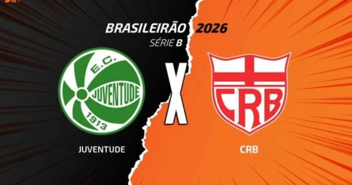 Juventude e CRB disputam liderança na Série B em confronto decisivo no Alfredo Jaconi