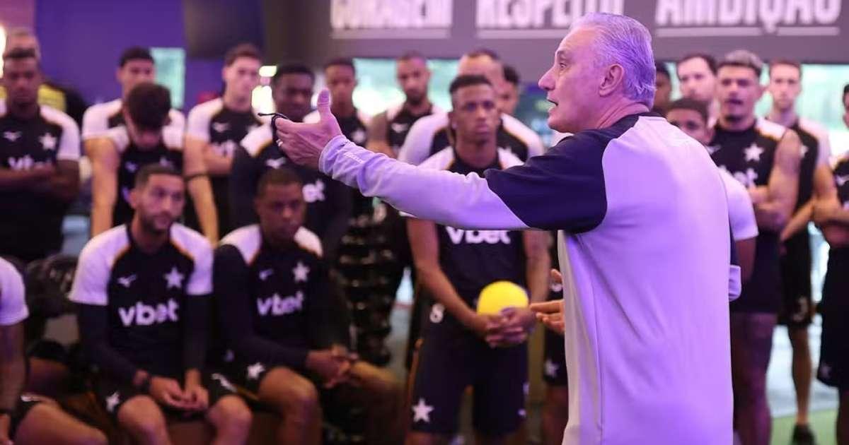 Tite reencontra cinco jogadores da Seleção no Botafogo
