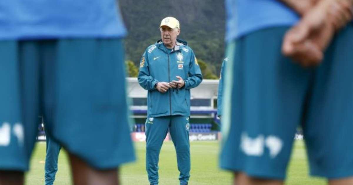 Ancelotti monta Seleção com dois estreantes para amistoso