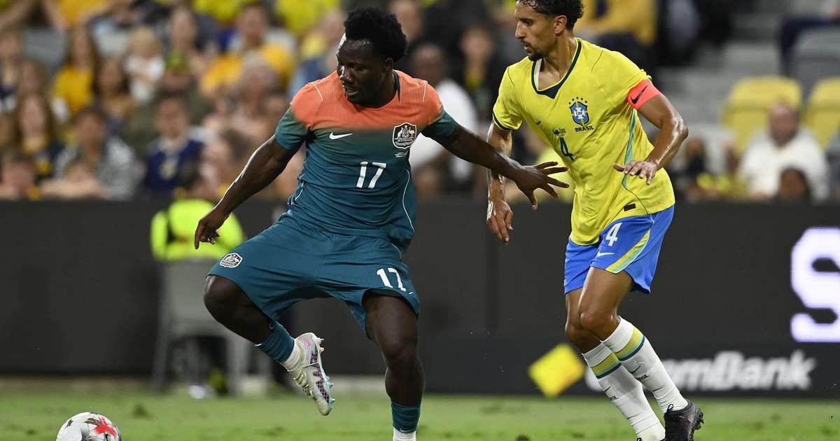 Brasil busca vitória contra a Austrália em segundo amistoso
