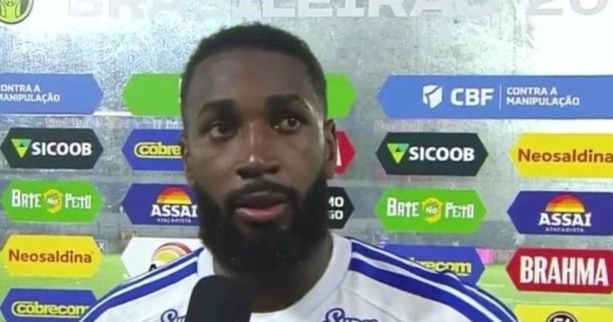 Gerson pede reação do Cruzeiro após derrota para o